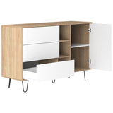 Symbiosis Aero Sideboard | Natural Oak / White