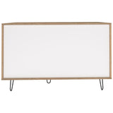 Symbiosis Aero Sideboard | Natural Oak / White