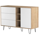 Symbiosis Aero Sideboard | Natural Oak / White