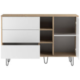Symbiosis Aero Sideboard | Natural Oak / White
