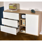 Symbiosis Aero Sideboard | Natural Oak / White