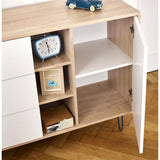 Symbiosis Aero Sideboard | Natural Oak / White