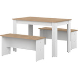 Temahome Nice Dining Table w/ Benches