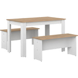 Temahome Nice Dining Table w/ Benches