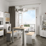 Temahome Nice Dining Table w/ Benches