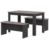 Temahome Nice Dining Table w/ Benches