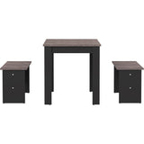 Temahome Nice Dining Table w/ Benches