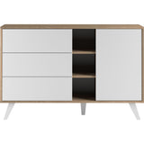 Temahome Prism 3 Drawer & 1 Door Sideboard