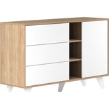 Temahome Prism 3 Drawer & 1 Door Sideboard