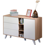 Temahome Prism 3 Drawer & 1 Door Sideboard