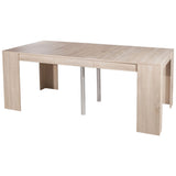 Symbiosis Elastic Expandable Console Table | Natural Oak