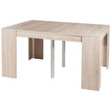 Symbiosis Elastic Expandable Console Table | Natural Oak