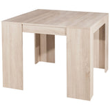 Symbiosis Elastic Expandable Console Table | Natural Oak