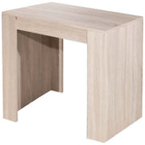 Symbiosis Elastic Expandable Console Table | Natural Oak