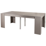 Symbiosis Elastic Expandable Console Table | Taupe