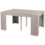 Symbiosis Elastic Expandable Console Table | Taupe