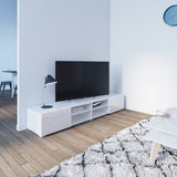 Symbiosis Podium 185 TV Stand | White