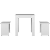 Temahome Nice Dining Table w/ Benches