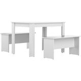 Temahome Nice Dining Table w/ Benches
