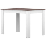 Symbiosis Nice Dining Table | White / Concrete