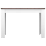 Symbiosis Nice Dining Table | White / Concrete