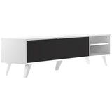 Symbiosis Prism TV Stand | White / Black