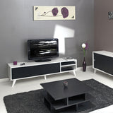 Symbiosis Prism TV Stand | White / Black