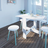 Symbiosis Papillon Foldable Table | White