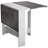 Symbiosis Papillon Foldable Table | White / Concrete