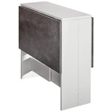 Symbiosis Papillon Foldable Table | White / Concrete