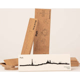 The Line City Skyline Silhouette Mini 7.5"