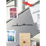 The Line City Skyline Silhouette Mini 7.5"