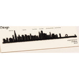 The Line City Skyline Silhouette Mini 7.5"