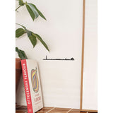 The Line City Skyline Silhouette Mini 7.5"