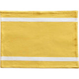 Zestt Piper Set of 4 Organic Cotton Placemats | Citron