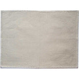 Zestt Florence Set of 4 Organic Placemat | Fog- 38106