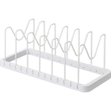 Yamazaki Tower Adjustable Pot Lid & Frying Pan Organizer