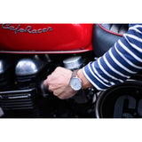 Armogan Regalia S-88 Chronograph Watch | Silvered White