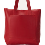 Kiko Leather Journalist Tote Bag