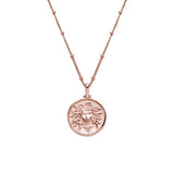 Awe Inspired Mini Medusa Necklace | Standard Saturn Chain