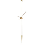Nomon Pendulo G Wall Clock | Brass/Walnut