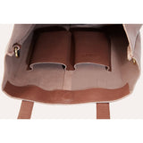 Kiko Leather Journalist Tote Bag