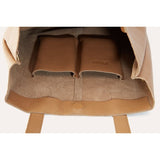 Kiko Leather Journalist Tote Bag