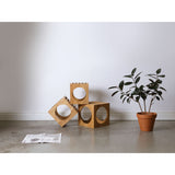 Kalon 3 Blocks Nesting Tables/Stools | White Oak