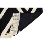 Lorena Canals Diamonds Washable Rug | Black