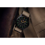 Luminox Atacama Field Watch 1970 | Time Date | 43mm | 10ATM | Black dial with sand print