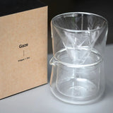 HMM Gaze Coffee Dripper & Pot Set Clear
