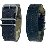 Bertucci D-3T RETROFORM EPIC Stitch Pantera Six Survival Leather Band | Black