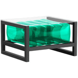 MOJOW Furniture | Yoko Coffee Table | Black Aluminum Frame