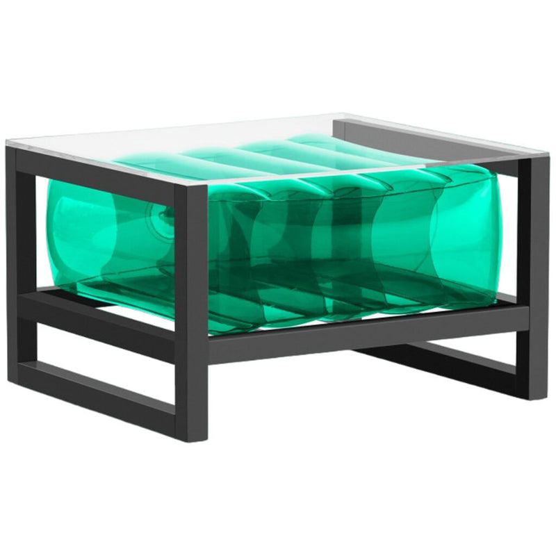 MOJOW Furniture | Yoko Coffee Table | Black Aluminum Frame